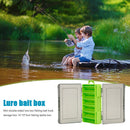 Fishing Bait Hook Storage Box Mini Double-Sided Fishing Tackle Organizer Case