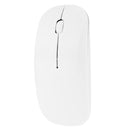 2.4GHz 1,000DPI Ultra-thin 3-Button Wireless Photoelectric Mouse (White)