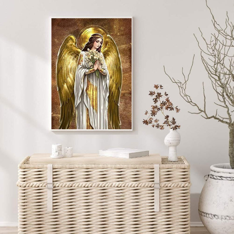 Diamond Painting Kit angel women Full Round Rhinestone Wall
