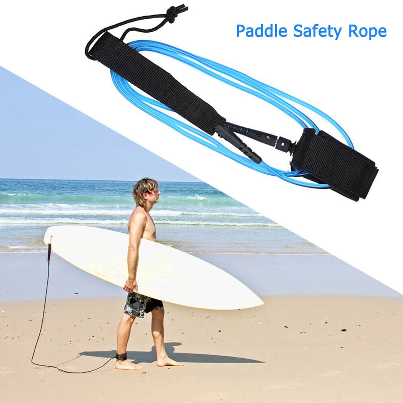 Straight Surfboard Leash Super Strong Webbing Paddle Board Leash Surf Leg R