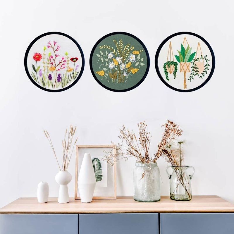 Decoration DIY Cloth Threads Tools Cross Stitch Suits Embroidery Starter Kit