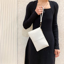 Women Clutch Handbags Envelope Wrist Bags Zipper Long Wallet Solid Color Purse