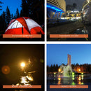 Solar Barn Lantern Lamp Portable Outdoor Camping Emergency Light (1991C)