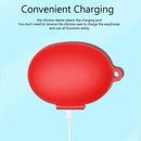 Wireless Dust-Proof Headset Cover Case for Realme Buds Q2 Protector (Red) Newly