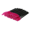 50PCS Disposable Eyelash Brush Mascara Wands Applicator Spoolers Makeup(2) Newly
