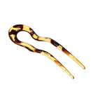 Metallic Hair Fork U Shape Hair Clip Acetate hairpins Hairpin Hair Sticks