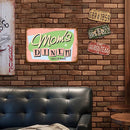 Homemade Pie Rectangular Iron Painting Metal Sign Plaque Retro Wall Poster