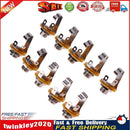 10pcs 1/4in Guitar Jack Socket Connector Female for Electric Guitar Bass Newly