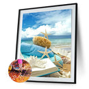 5D DIY Starfish Full Round Drill Diamond Painting Handicraft Rhinestone Drawing