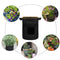 5 Pack Plant Grow Bags with Flap Potato Tomato Planting Pouch Non-Woven Fabric