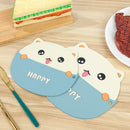 Cartoon Teacup Cat Heat Insulation Pad Pot Mat Silicone Tableware Mat