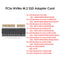 M.2 NGFF NVMe SSD Adapter Card for MacBook Air Pro 2013-2017 (NVME-MA1S1)