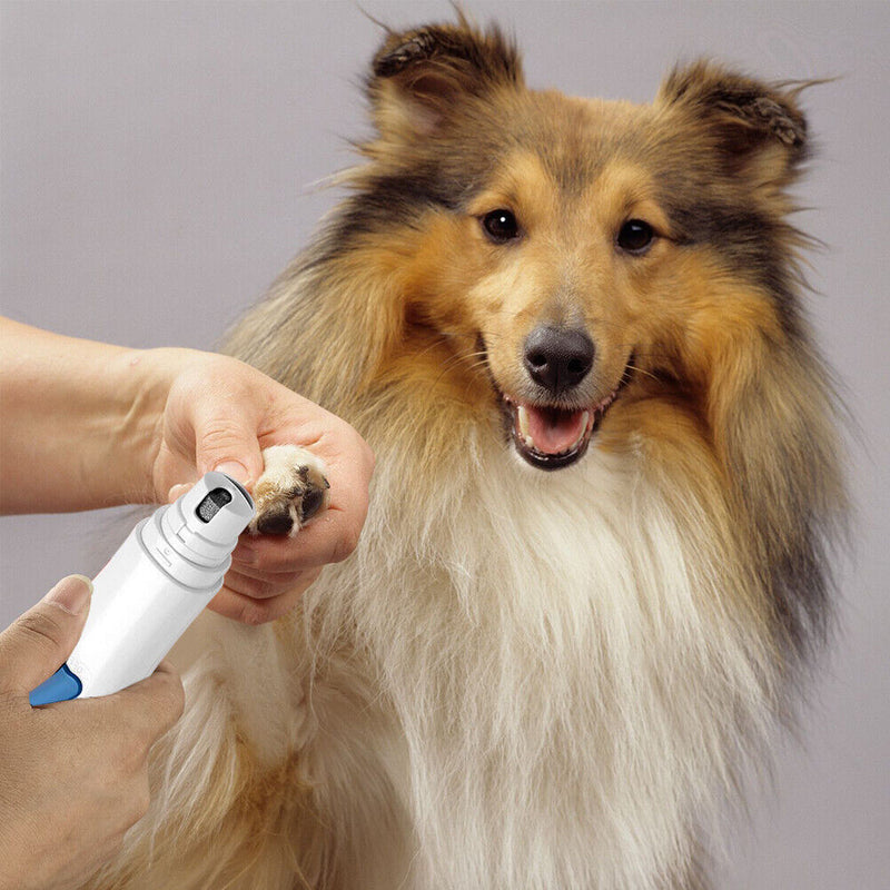 Electric Pet Nail Grinder File Trimmer Pro Grooming Tool Dog Claw Clipper Newly