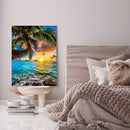Seascape 5D DIY Full Square Diamond Painting Mosaic Kits Hanging Picture 30x40cm