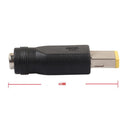 DC Power Adapter 5.5x2.1mm Female to Square Plug for lenovo ThinkPad Newly