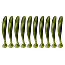 10x 9cm 4.2g Bionic Mandarin Fish Fishing Lures Artificial Soft Bait (10)