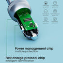 65W USB Car Fast Charger SUPERVOOC 2.0 SuperDart Type-C Cable For Huawei OnePlus