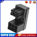 ATX 6Pin Female to 6Pin Male 180 Degree Power Adapter for Desktops GPU (B)