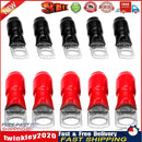 10pcs Car Audio Power Ground Wire Ring Terminals 6 AWG Gauge M8 Connectors Newly