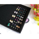 100 Slots Jewelry Ring Display Organizer Case Earring Storage Box Tray Holder