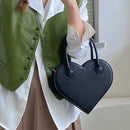 Love Heart Shoulder Messenger Bag Women Fashion Leather Small Dead Purse Handbag