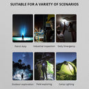 LED SMD Mini Flashlight Portable Pocket Torch Adjustable for Camping Accessories