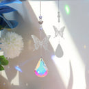 Crystal Windchimes Light Catching Hanging Pendant Light Catcher Jewelry (1)