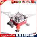 Stainless Steel Foldable Square Cooking Stove Outdoor Camping BBQ Combustor