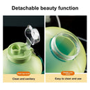 Large Capacity Water Bottle Gradient Color Time Marker Designed (Blue)