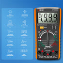 DT9205A Digital Multimeter AC DC Voltmeter Ammeter Tester Meter (Orange) Newly