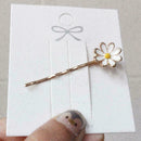 Daisy Flower Hairpins Exquisite Adorable Hair Clips P9G6 Headdress L6I9