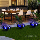 4pcs Waterproof LED Solar Outdoor Ground Lawn Lamp Landscape Night Light