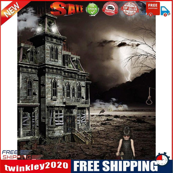 DIY Oil Paint by Numbers Horror Movie Acrylic Drawing Coloring Picture Gift