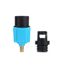 Air Valve Adapter Kayak Rowing Boat Pumps Adaptor for SUP Board (Blue) Newly