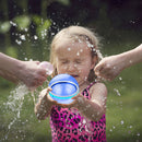 Reusable Water Fight Splash Ball Toys for Party Beach Backyard (Royal Blue)
