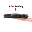 Outdoor Camping Table Folding Rack Camping Garbage Storage Rack Hanging Bag
