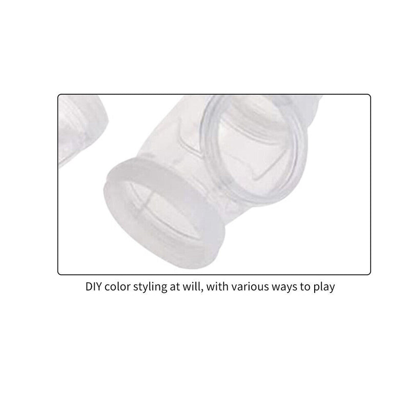 8pcs Hamster Tunnel DIY External Pipe Pet Sports Pipeline Assembly Playing Set