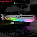 COOLMOON GT8 Horizontal GPU Support Video Card Stand GPU Holder (Black) Newly