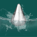 Waterproof Titanium Pill Box Container Bottle Water Drop Capsule Keychain