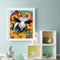 Farm Animal Oil Paint By Numbers Kit DIY Acrylic Painting on Canvas Frameless