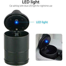 Universal LED Auto Car Ashtray LED Light Cigar Ash r Container Tray Holde J0Z7
