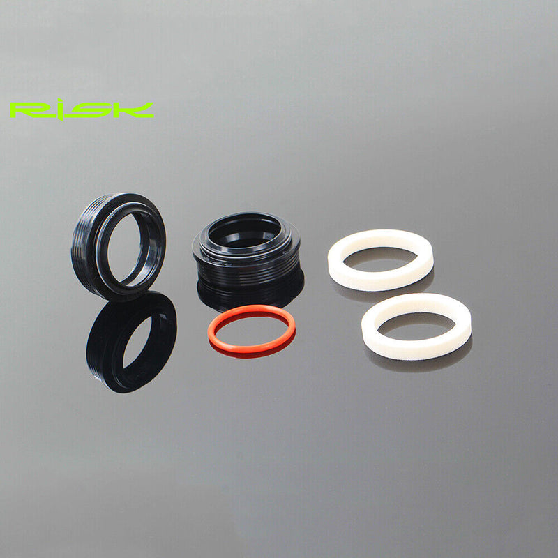 RISK Mountain Bike Front Fork Oil Sponge Dust Oil Sealed Foam Ring Kit (A)