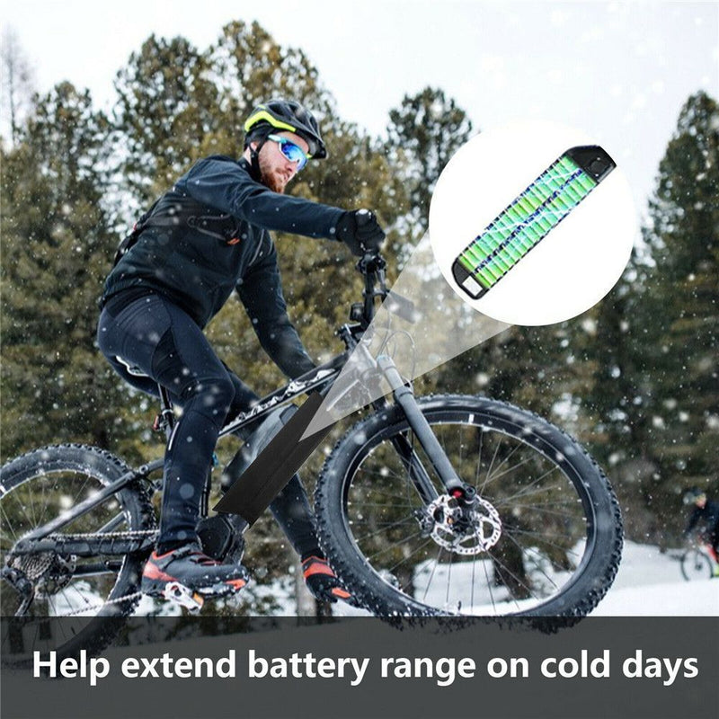 E-Bike Battery Cover Bicycle Frame Cover Waterproof Battery Protective