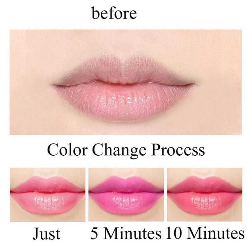 Women Lip Long Lasting Color Change Lipsalve Lip Balm Temperature Sensitive