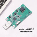 PC Computer MSATA SSD USB3.0 Converter Card Mini PCI-E Adapter Transfer Board