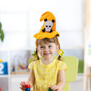 Halloween Cuffs Witch Hat Head Buckle Bands Party Performance Witch Hat Headband