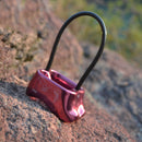 Rappel ATC Belay Device Descender Camping Rock Climbing Equipment (Purple) Newly