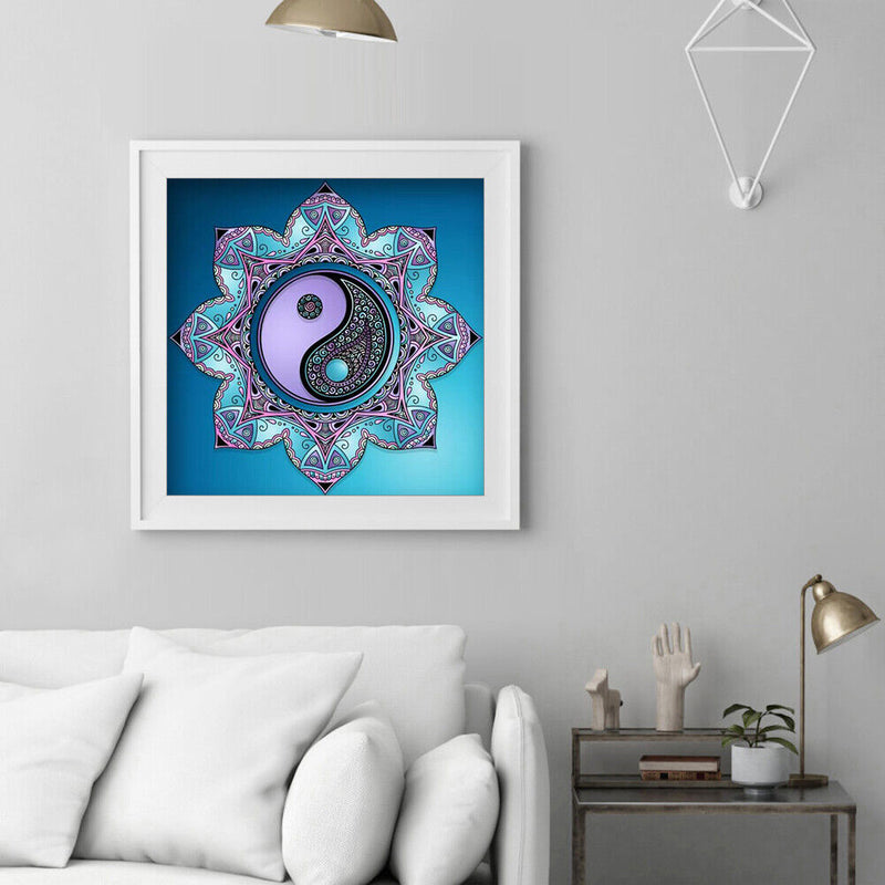 5D DIY Diamond Painting Mandala Partial Special Shape Drill Rhinestone Art Newly