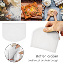 Plastic Dough Scraper Cutter Pizza Smooth Cake Spatula Kitchen Baking Tools