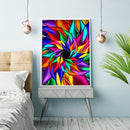 Diamond DIY Colorful abstract Full Square Drill Rhinestone Picture